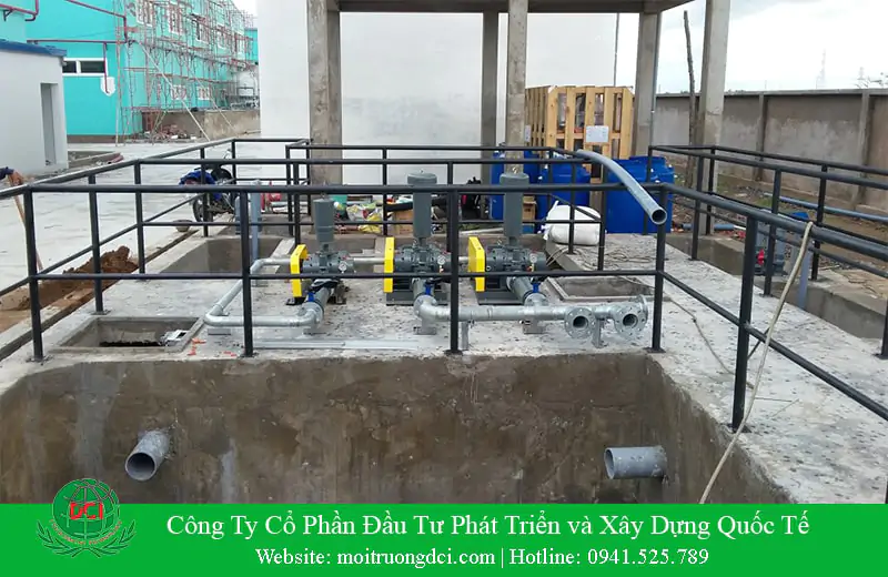Dịch vụ xử lý nước thải - Công Ty Cổ Phần Đầu Tư Phát Triển Và Xây Dựng Quốc Tế